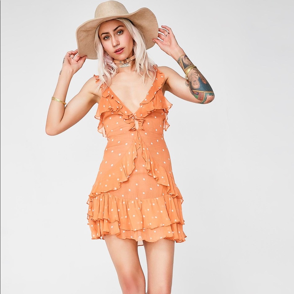 Mommy & Me For Love and Lemons Polka Dot Dress Set